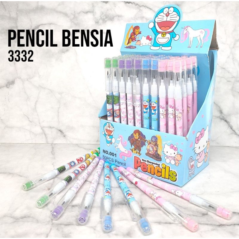 

PENSIL SAMBUNG SUSUN,PENSIL KARAKTER,PENSIL BENSIA