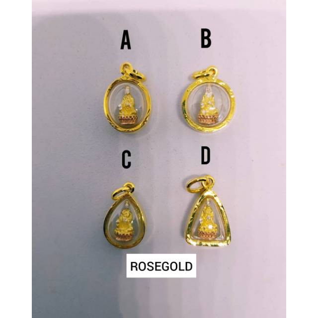 Liontin Buddha / Dewi Avolokitesvara Bodhisattva / Dewi Kwan Im / Bodhisattva Guan Yin