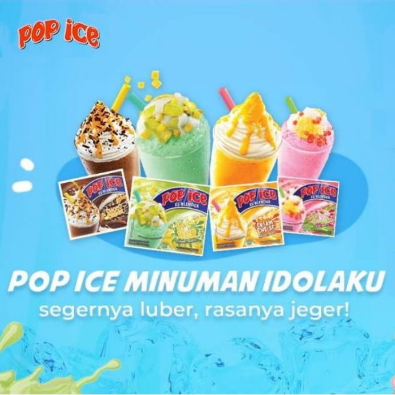 

Pop Ice Renceng 10 Sachet AIl Variant