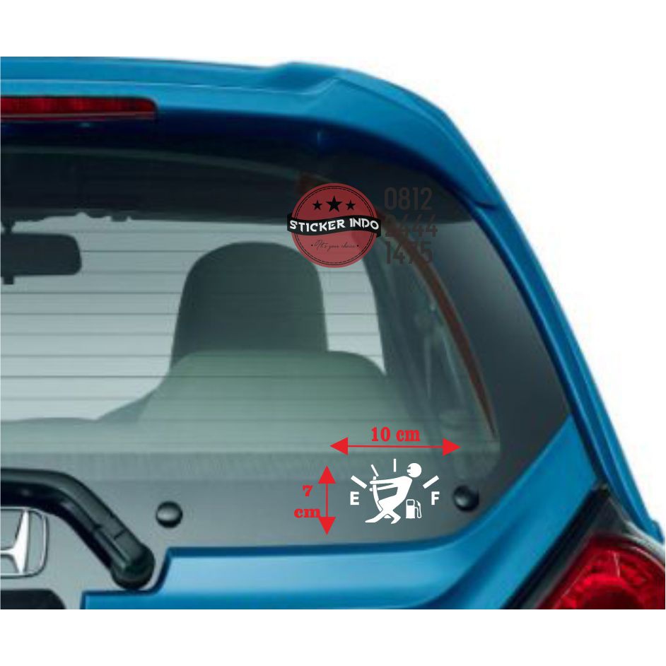 Stiker Mobil Unik Lucu Cutting Sticker Ganteng On Board Shopee