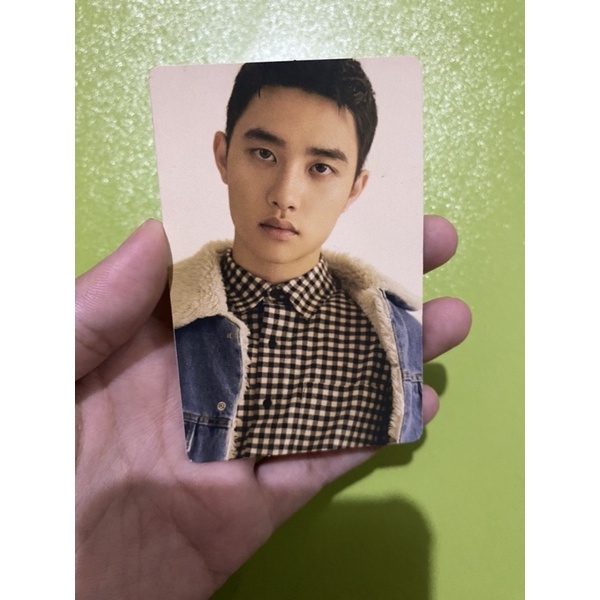 sticker photocard pc do kyungsoo d o for life album exo official