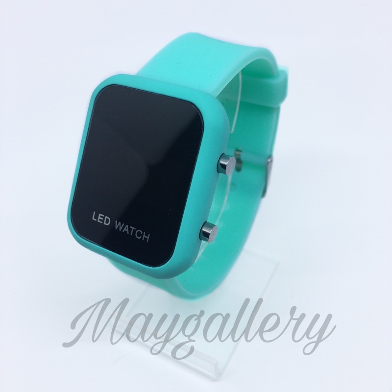 Jam Tangan Led Watch (Free Gift)-Tosca