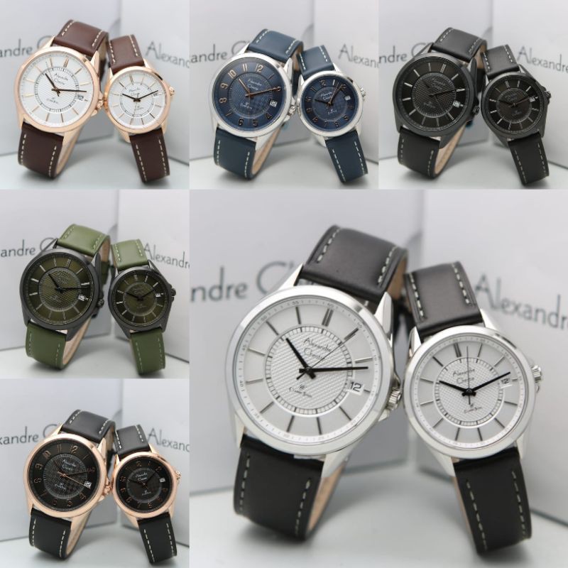 JAM TANGAN COUPLE ALEXABDRE CHRISTIE AC8649 / AC 8649 ORIGINAL GARANSI RESMI 1 TAHUN