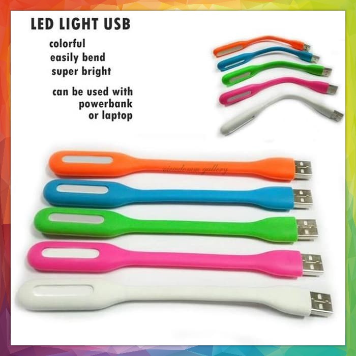 Lampu USB / Lampu LED /Lampu Baca / Lampu Sikat USB / Lampu Sikat Gigi Lampu Baca Flexible Lampu LED