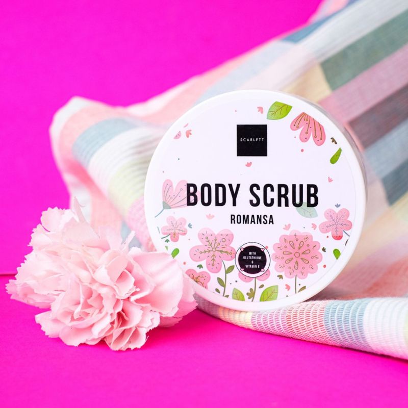 SCARLETT Body Scrub Romansa