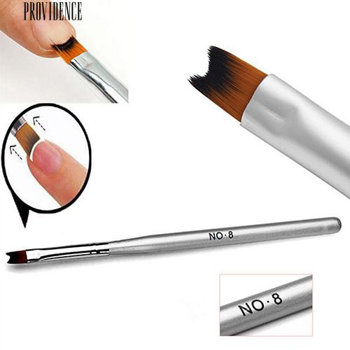 [Bayar Di Tempat]  Acrylic UV Gel Nail Lukisan Menggambar French Tips Manicure Pen Brush Design 1 Pc