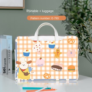 Tas Laptop Wanita Ukuran 14 Inch Dan 13.3 Xiaomi Pro 15.6 Motif Kartun