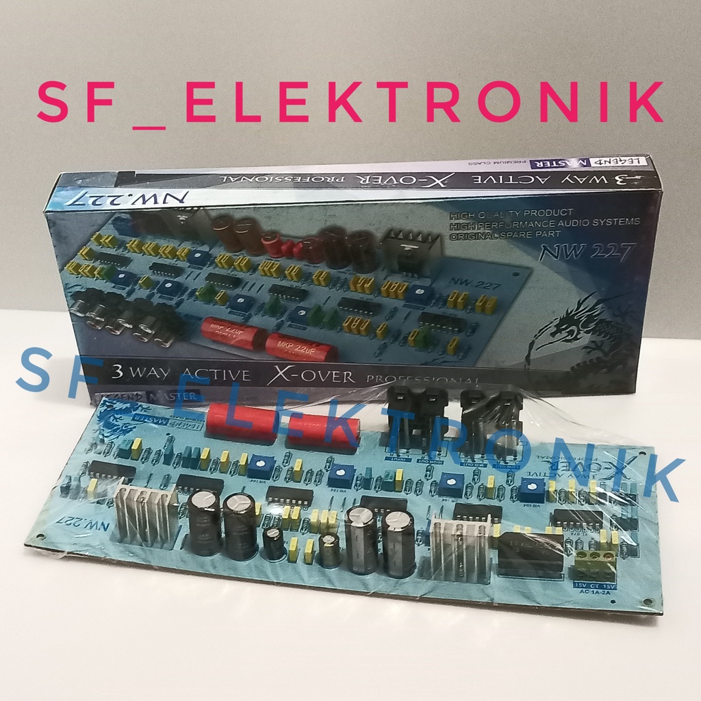 Kit Crossover Aktif 3Way NW-227