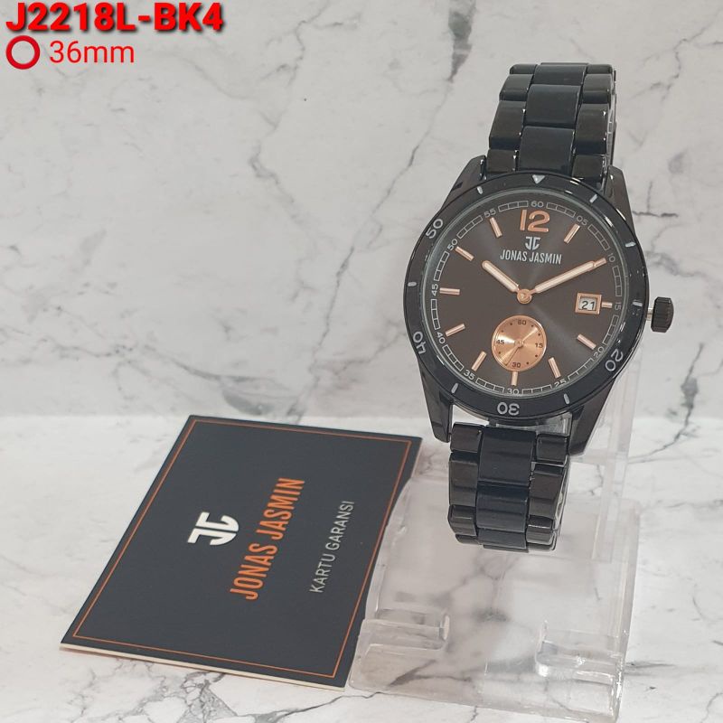 Jam Tangan Wanita Jonas Jasmin JJ 2218 L Original Crono Aktif