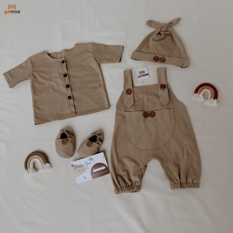 Kimo Set/Baju Bayi/Baju Bayi One Set/One Set Bayi/Baju Anak/Baju Bayi Lucu/Hampers Bayi