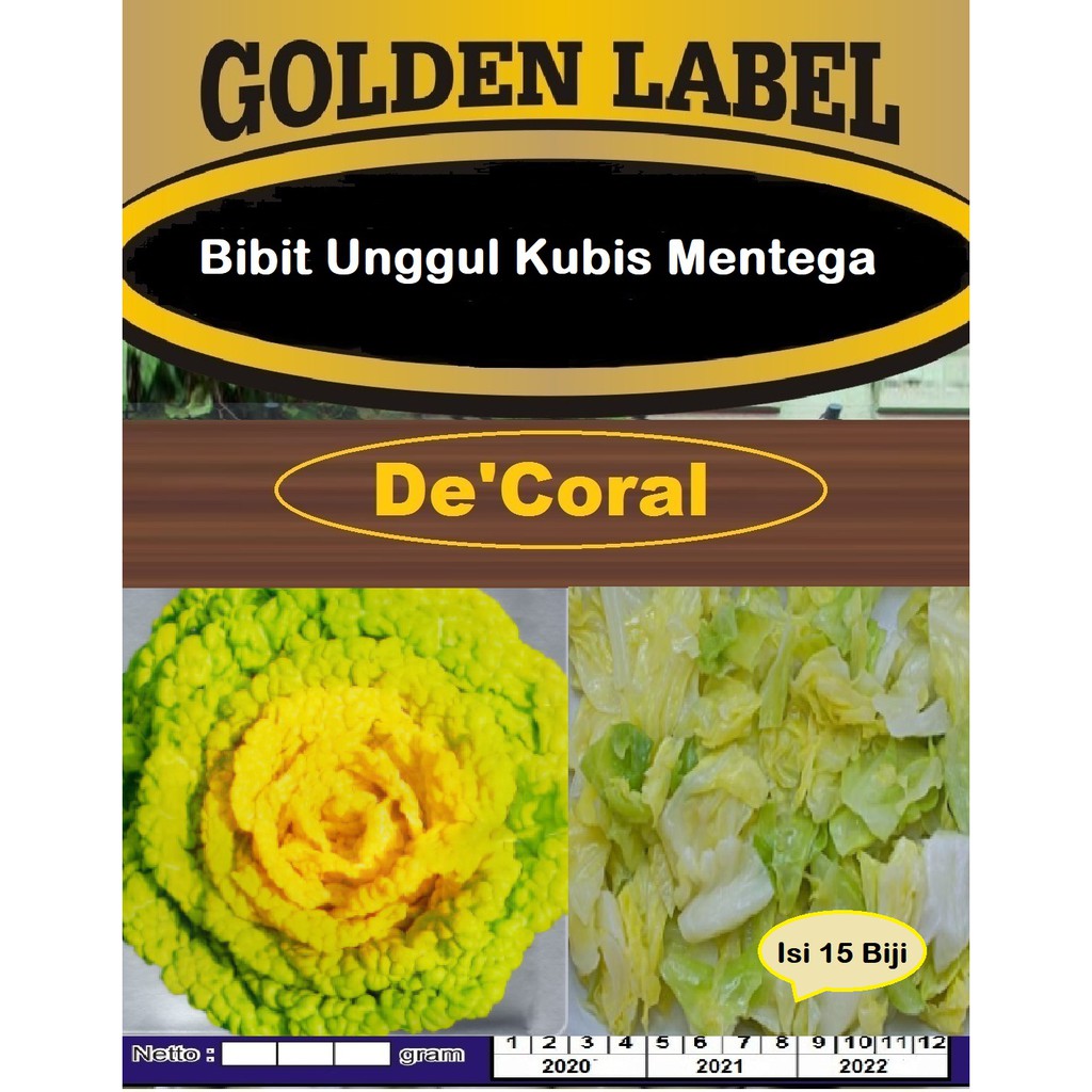 Bibit Unggul Kubis Mentega | Benih Kubis Mentega