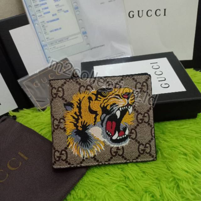 tiger gucci wallet