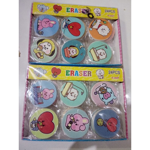 

PENGHAPUS BTS21 isi 24 pcs