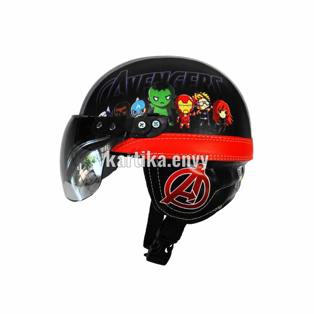 SUPER Helm Anak Balita Retro Avanger