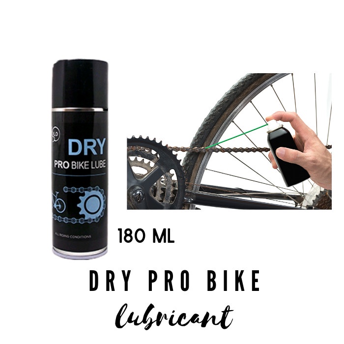 Ktmstore Iglo Dry Pro Bike Lube Minyak Pelumas Rantai Sepeda Road Bike 180ml