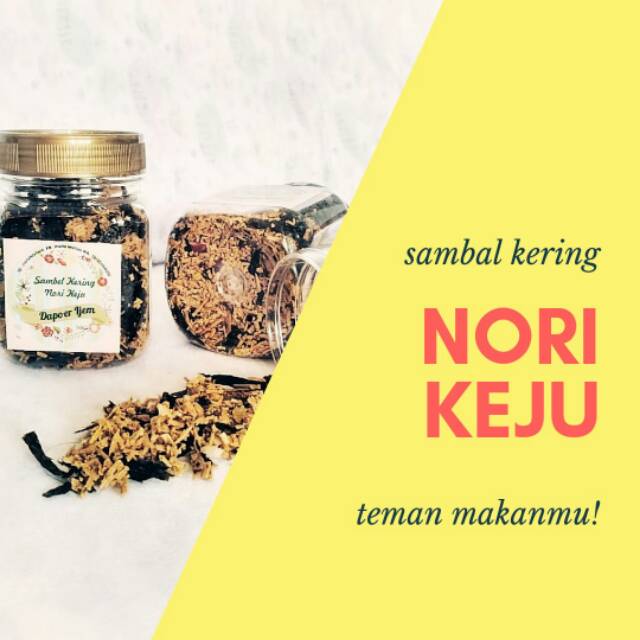 

Sambal kering nori keju