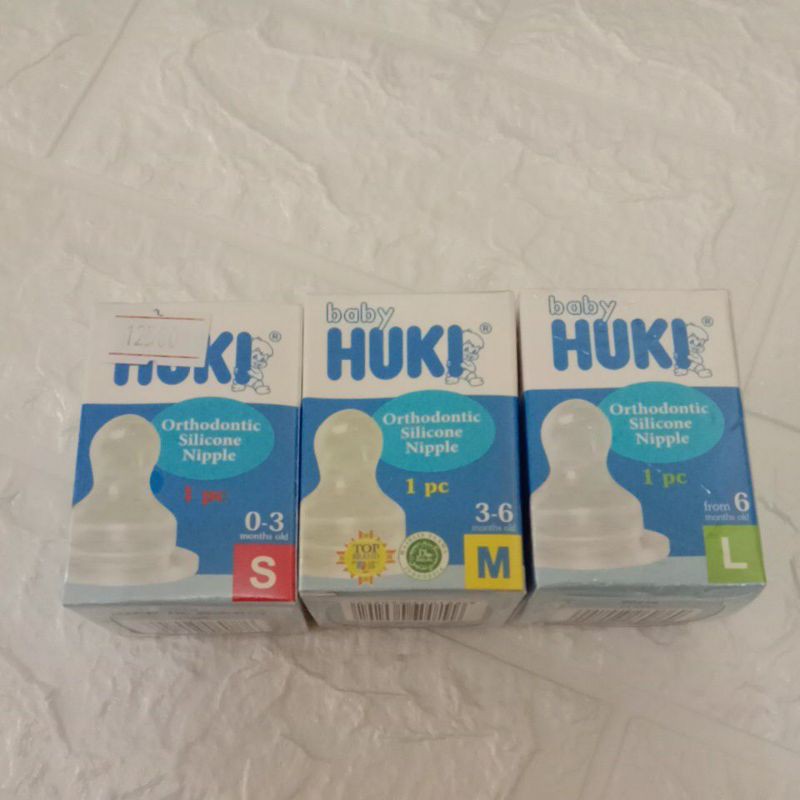 Huki Gepeng Orthodontic Silicone Nipple