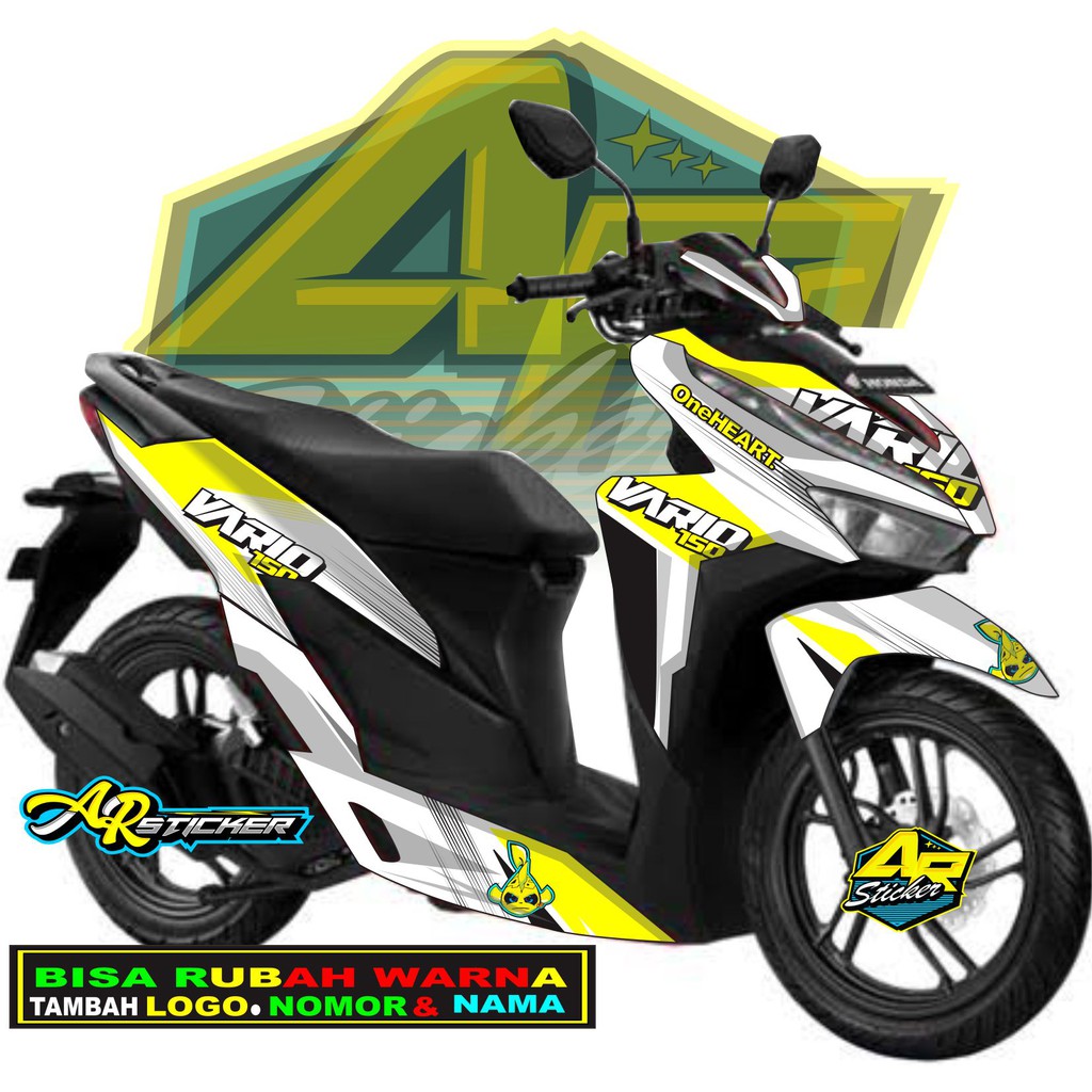 DECAL VARIO Decal Vario full body 150 Vario 125 Decal Vario Fi 2018 2019 2020 Stiker Vario Full Body