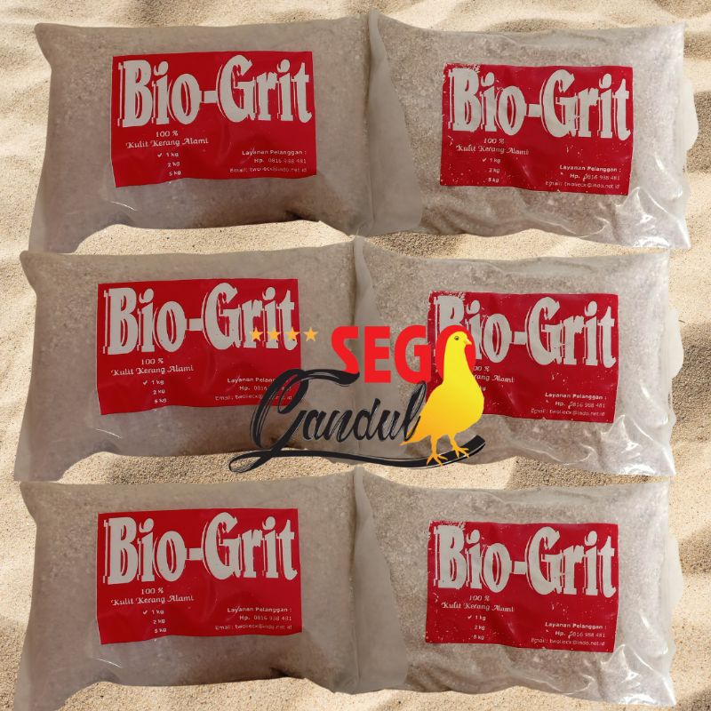 Bio Grit Asinan Merpati Perkutut dan burung lainnya