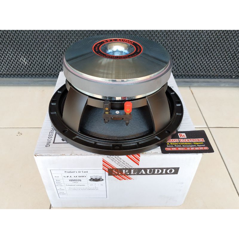 SPEAKER SPL AUDIO 10" 10MD26