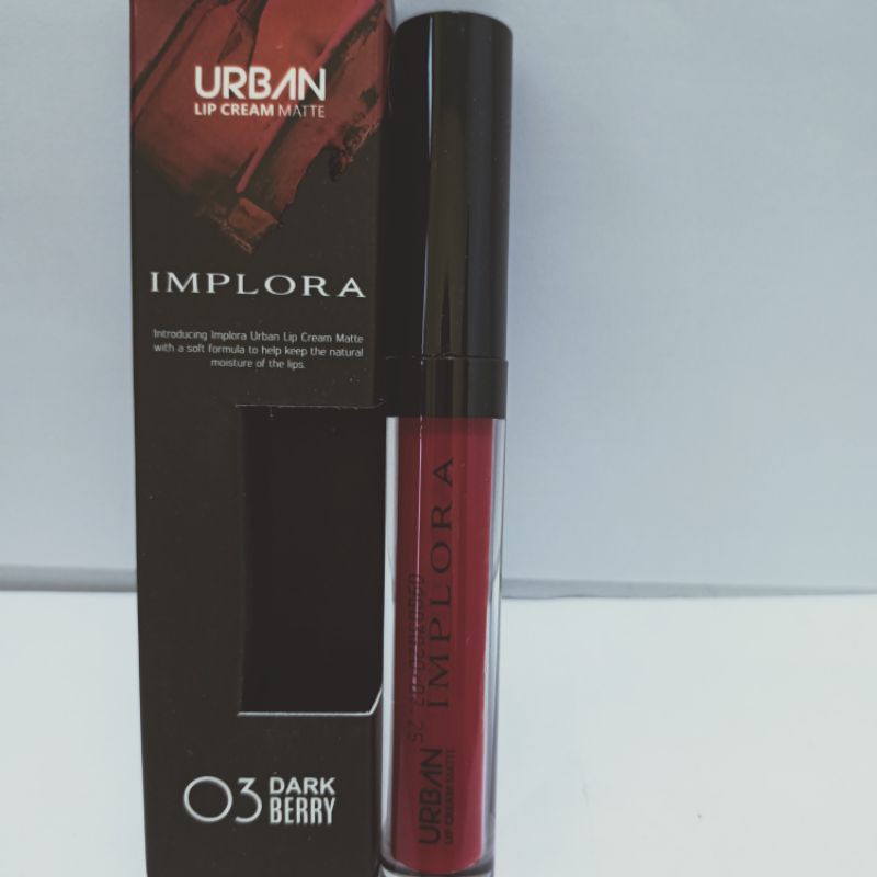 URBAN LIP CREAM IMPLORA MATTE BPOM