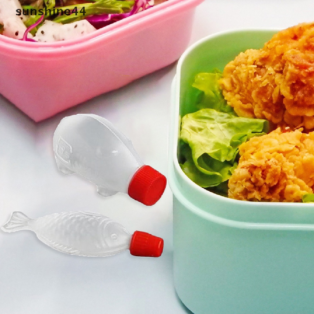 Sunshine Mini Condiment Squeeze Bottle Salad Dressing Ketchup Squeeze Jar Container .