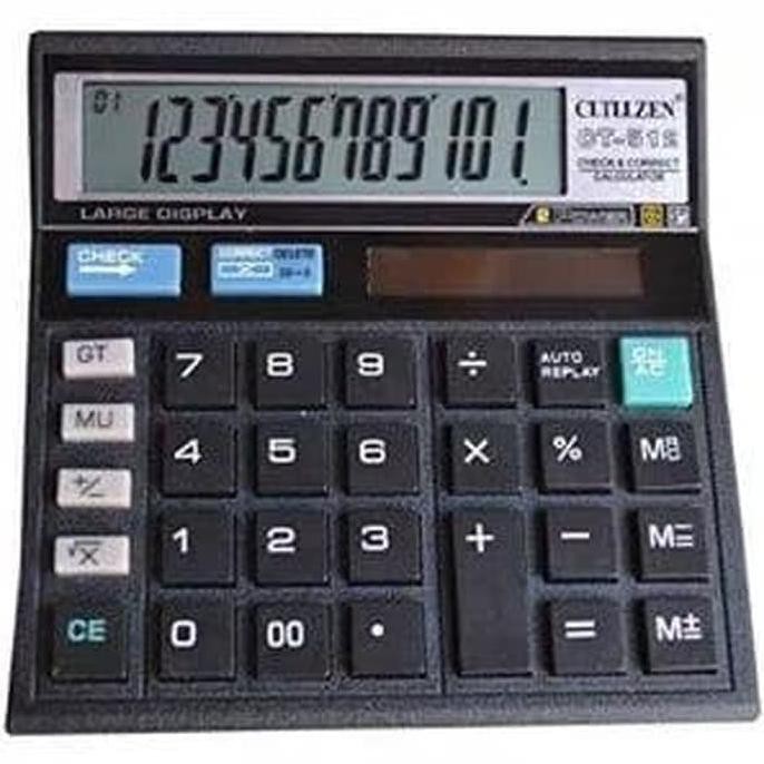

KALKULATOR CALCULATOR CITIZEN CT-512 12DIGIT - CUCI GUDANG LHOOO