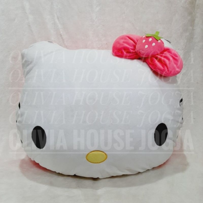 Bantal Hello Kitty Strawberry Jumbo Bantal Jumbo Hello Kitty Pink