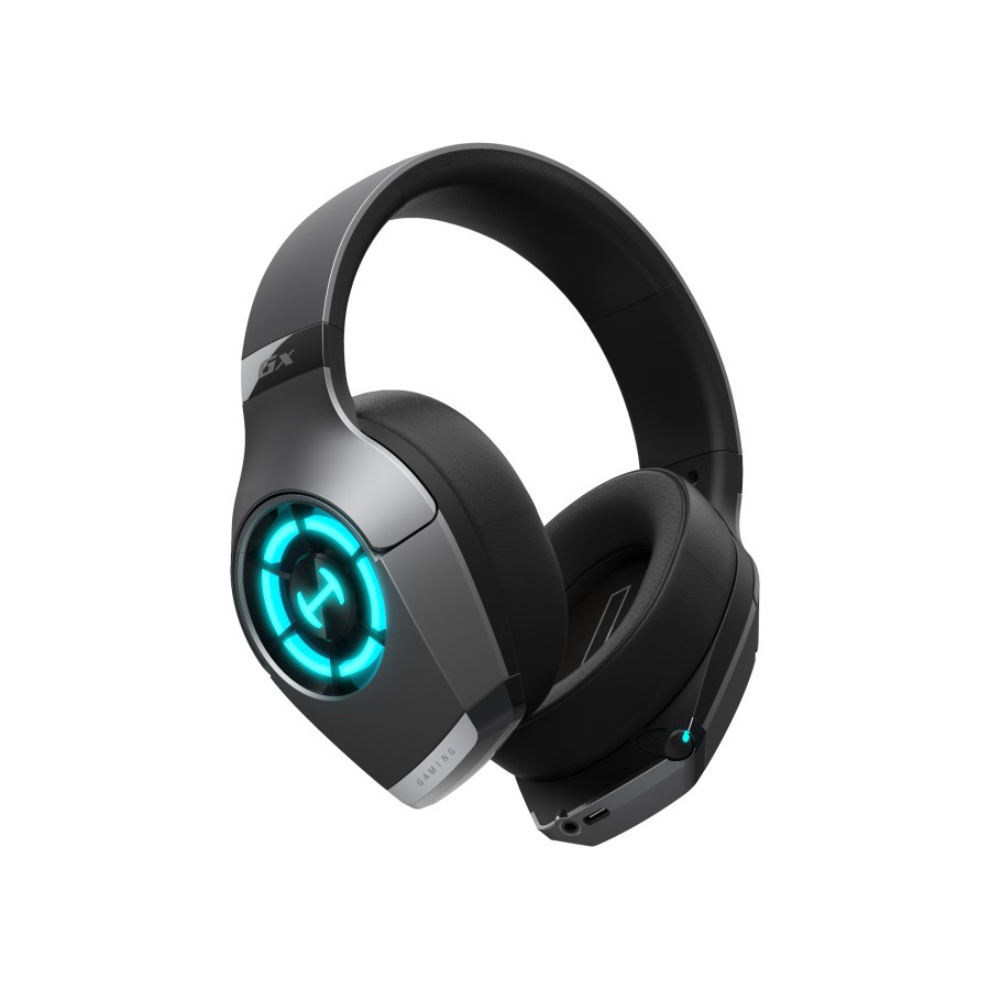 Headset Gaming Hecate Edifier GX Grey RGB Led Noice canceling Mic