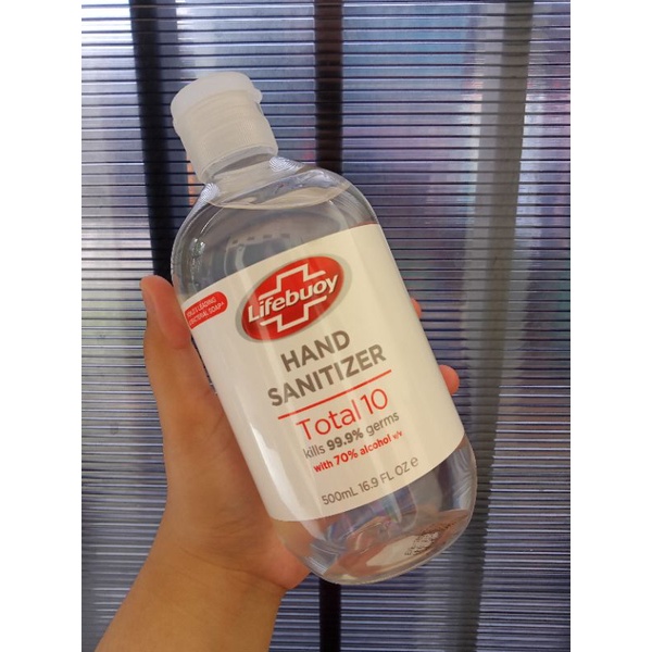 Lifebuoy Hand Sanitizer Gel Total 10 500ml