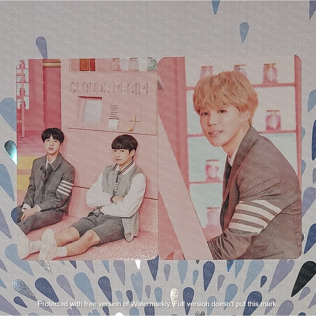 MINI PHOTOCARD BTS OFFICIAL MPC HAPPY EVER AFTER HEA 4TH MUSTER KR JINKOOK JIMIN