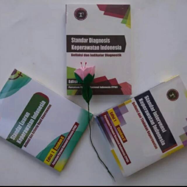 

Paket 3 Buku Keperawatan SIKI SLKI SDKI Standar Intervensi Keperawatan Standar Luaran Keperawatan