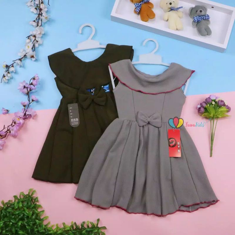baju dres anak perempuan 0-5thn thn barang bagus harga murah bangat