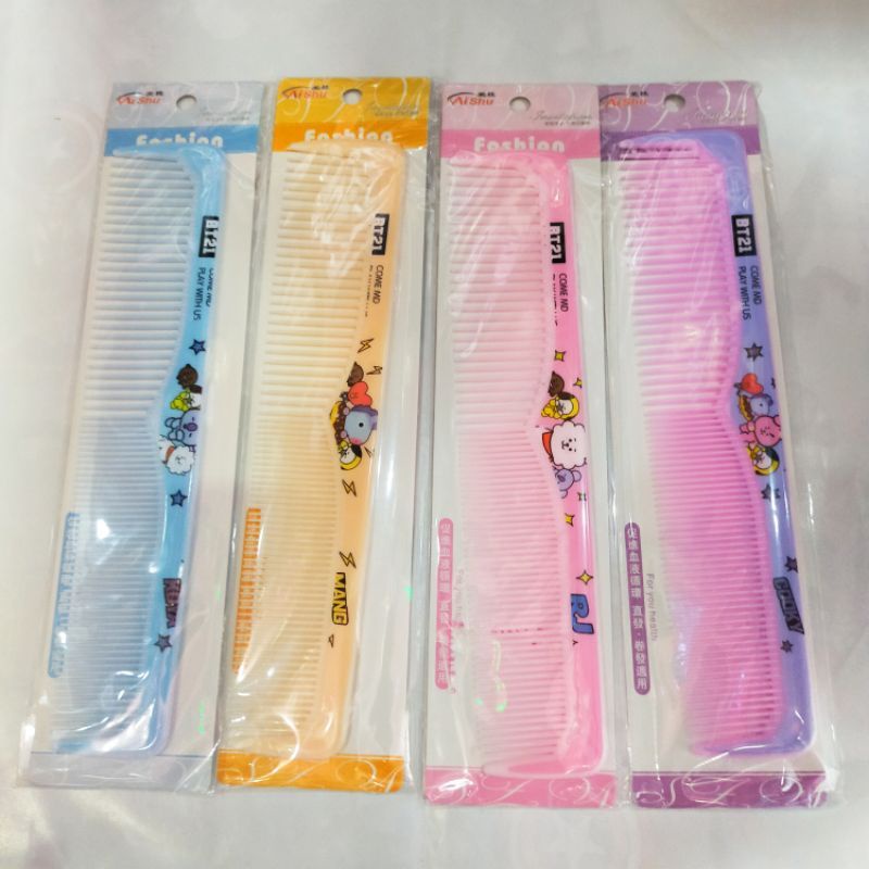 [MOTIF RANDOM] Sisir Rambut Fancy | Sisir Karakter Fashion Gagang &amp; Non Gagang