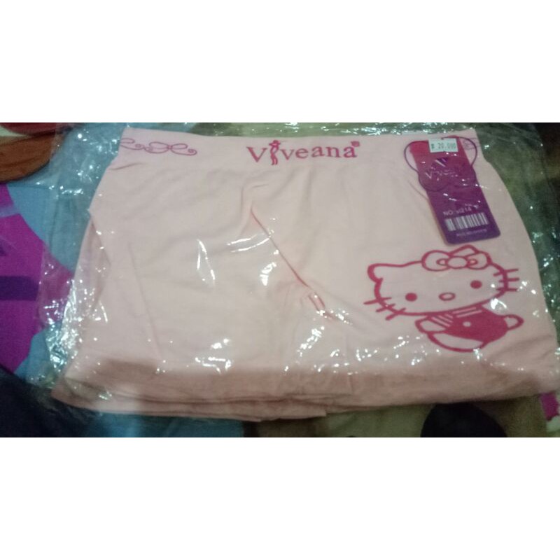 CD Boxer Remaja Wanita Motif Hello Kitty