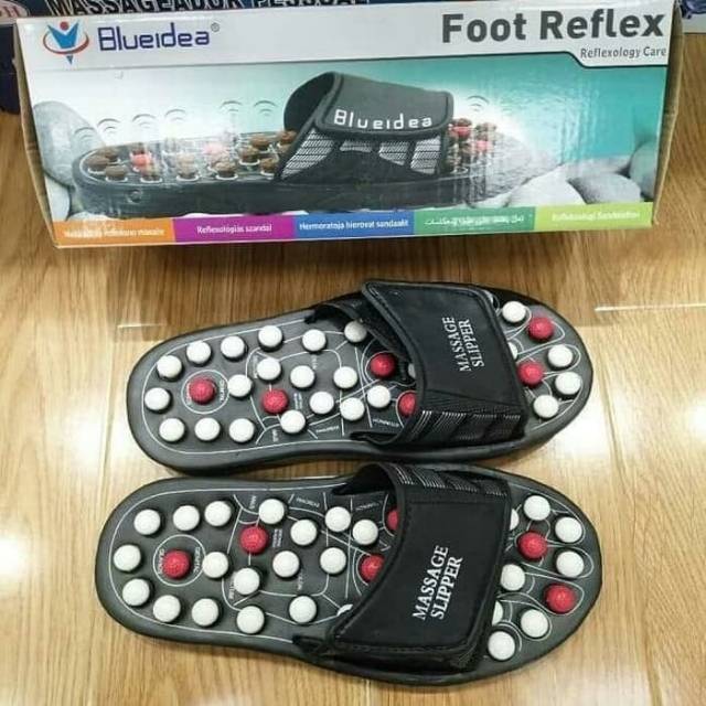 Sandal Sendal Reflexsi Akupuntur Sandal Kesehatan Sandal Pijat Reflexy - m