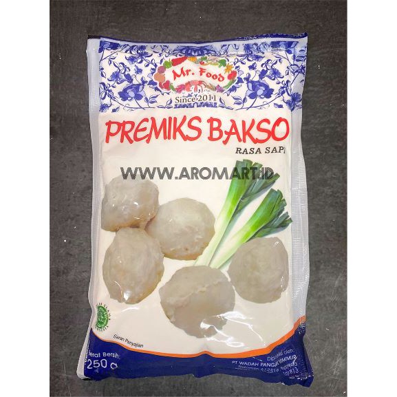 

Mr. Foods Tepung Premiks Bakso Rasa Sapi - 250g