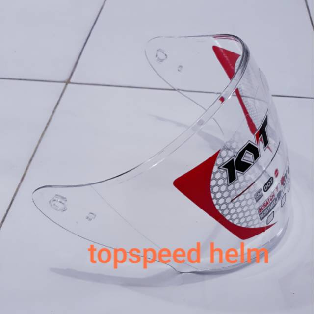 Kaca helm kyt kyoto  ink dinamic ori