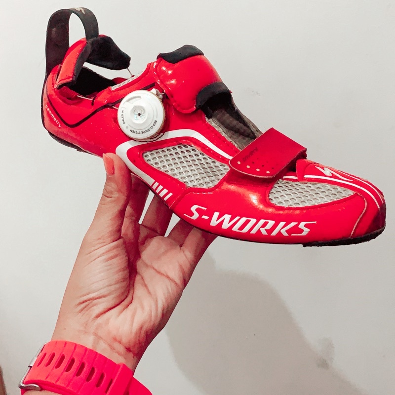 sepatu sepeda s work carbon second 80 % size 39