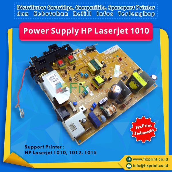 Power Supply Board HP 1010 1012 1015, Part Number RM1-0808-000 Murah