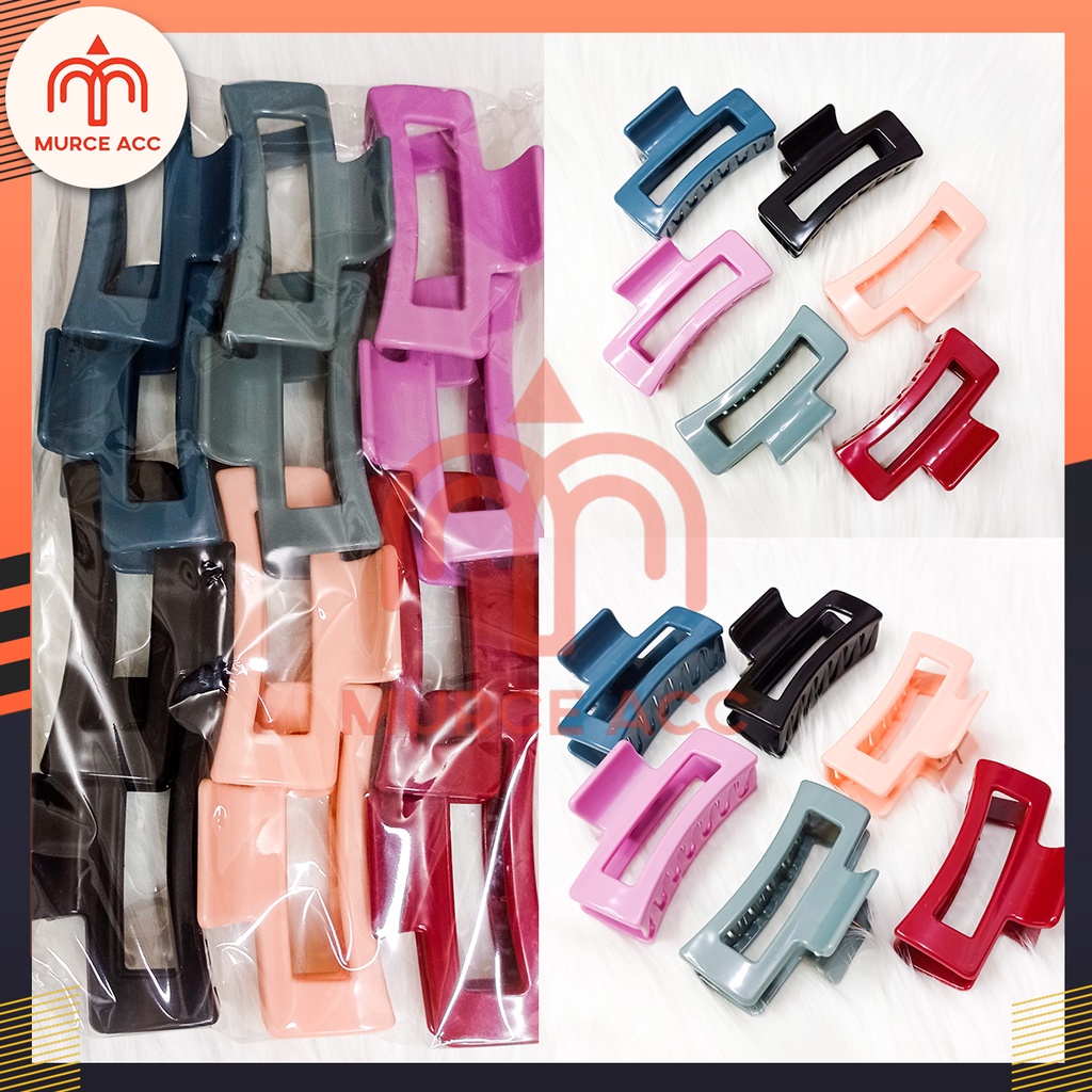 (12 Pcs) Jepit Rambut Jedai Salon Unik Model Korea 1 Lusin Harga Grosir