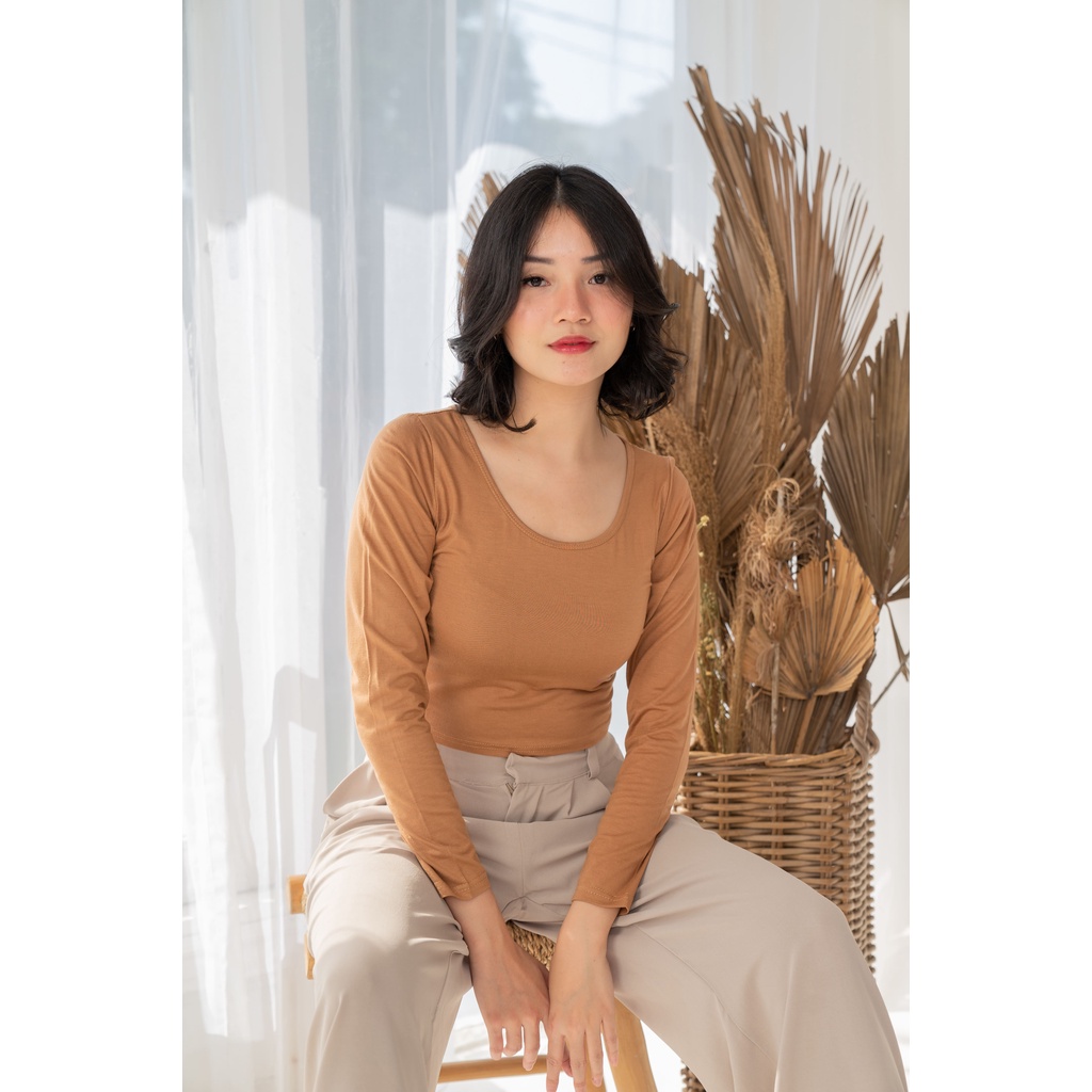 (COD) OH Fashion Lady Crop Top / Atasan Wanita #0481