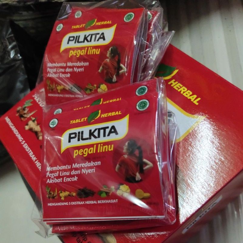 OBAT PEGEL LINU PILKITA 10 STRIP@2TABLET