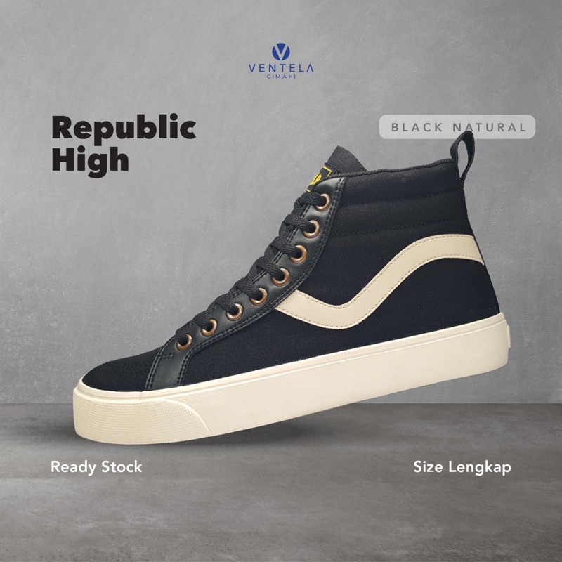 Ventela Republic High Black Natural