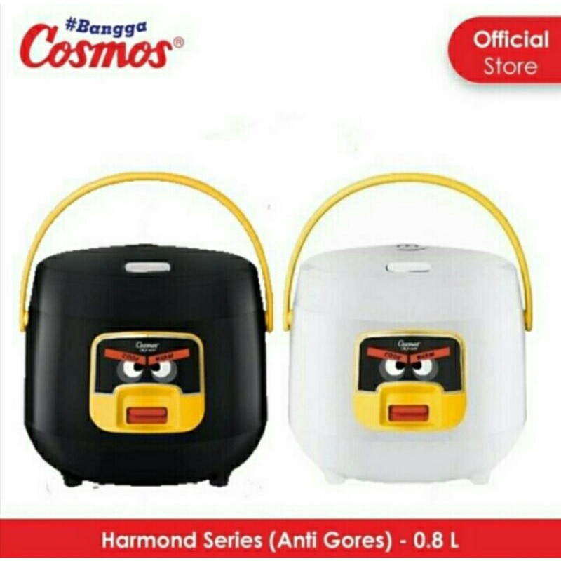 Rice cokeer Cosmos Cjr6601 Crj 6601 Crj-6601 kapasitas 0.8liter Panci Harmond