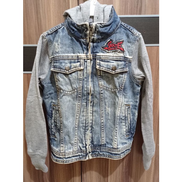 JAKET JEANS ANAK LAKI - LAKI / JEANS JACKET / POLO JEANS JACKET / SIZE 4