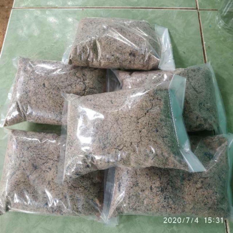 ABU GOSOK SEKAM BAKAR MURNI UNTUK MEDIA CUCI PIRING MEDIA TELUR ASIN