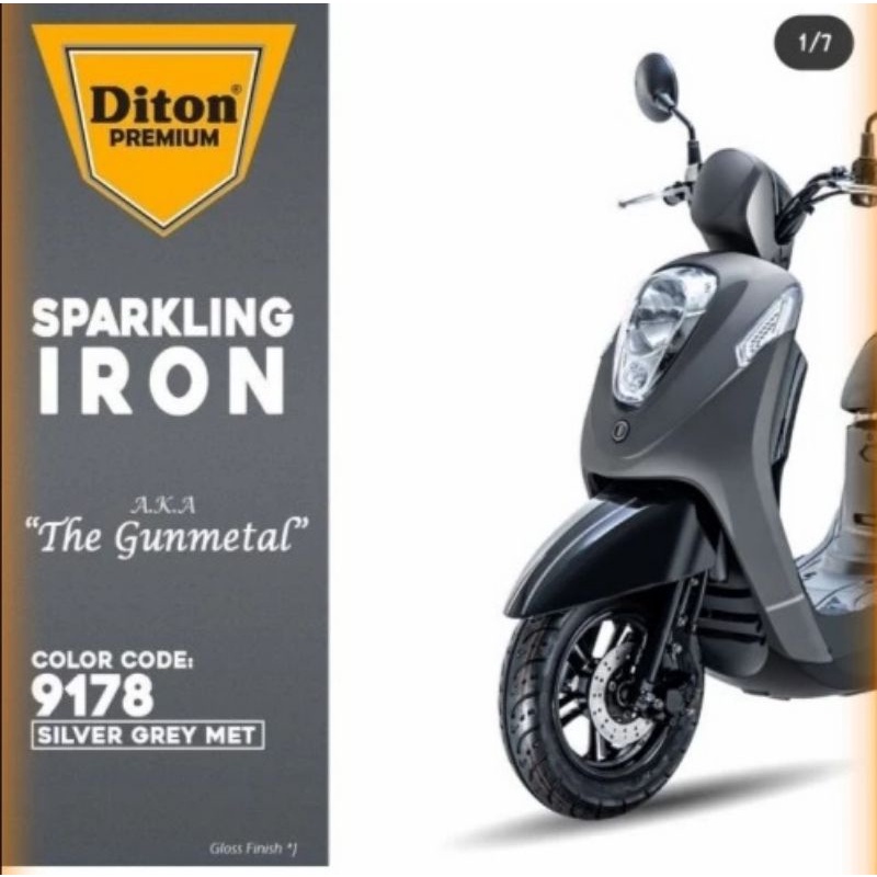 DITON PREMIUM / SILVER GREY METALIC 9178 / CAT SEMPROT