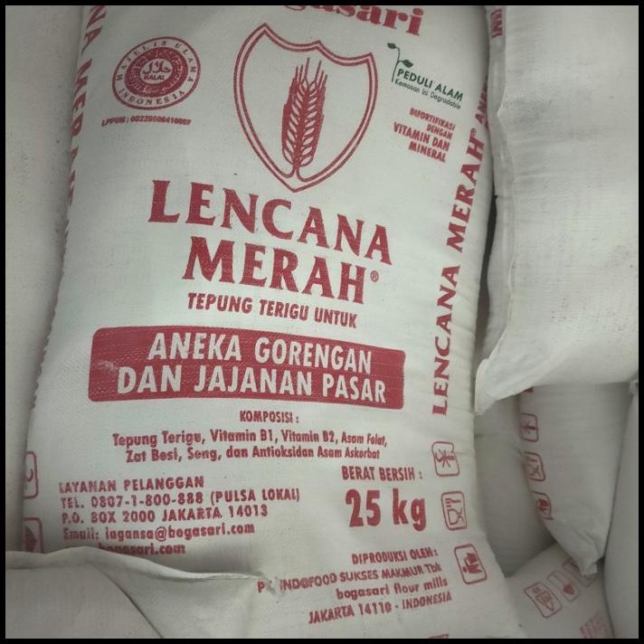 

Terigu Lencana Merah 25Kg (1Karung)