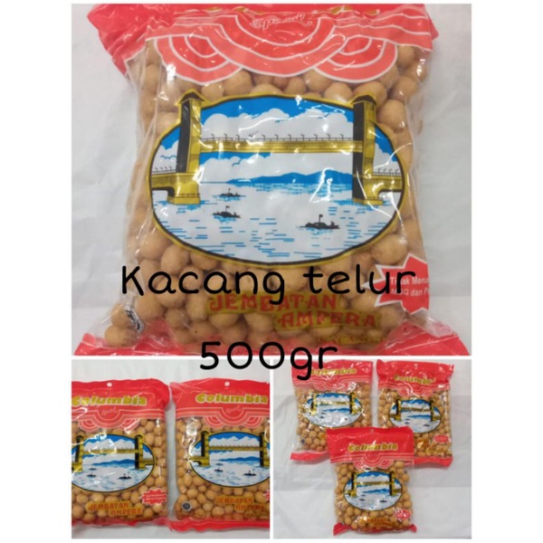 

Kacang Telur Jembatan Ampera 500gr